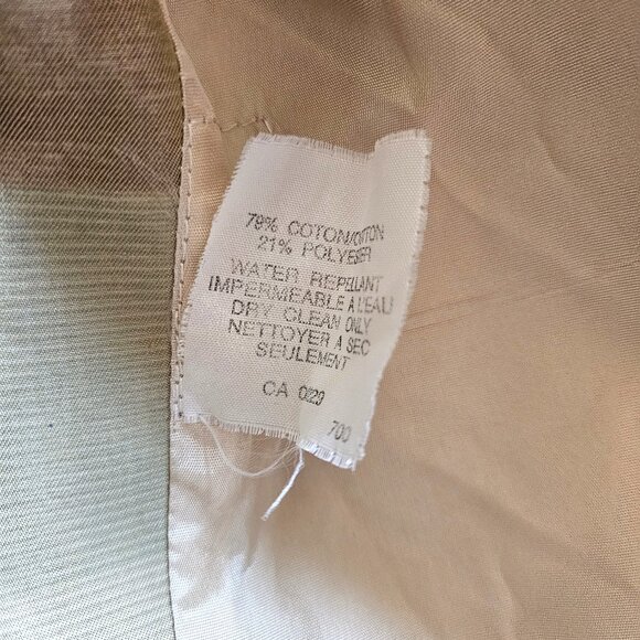 Size L to Plus Vintage 1980s Aquascutum Swing Coat - Picture 12 of 12